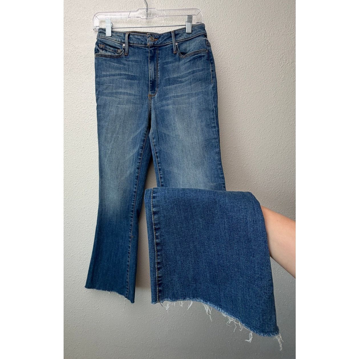 Other NWT Black Orchid Denim Chrissy Kick Flare Jeans US 27 Blue Size 27" / US 4 / IT 40 - 1 Thumbnail