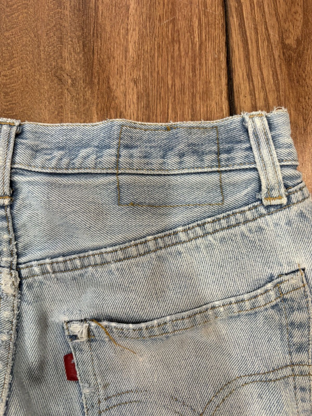 Levi's 70s/80s repaired selvedge USA levis 501 Size US 30 / EU 46 - 7 Thumbnail
