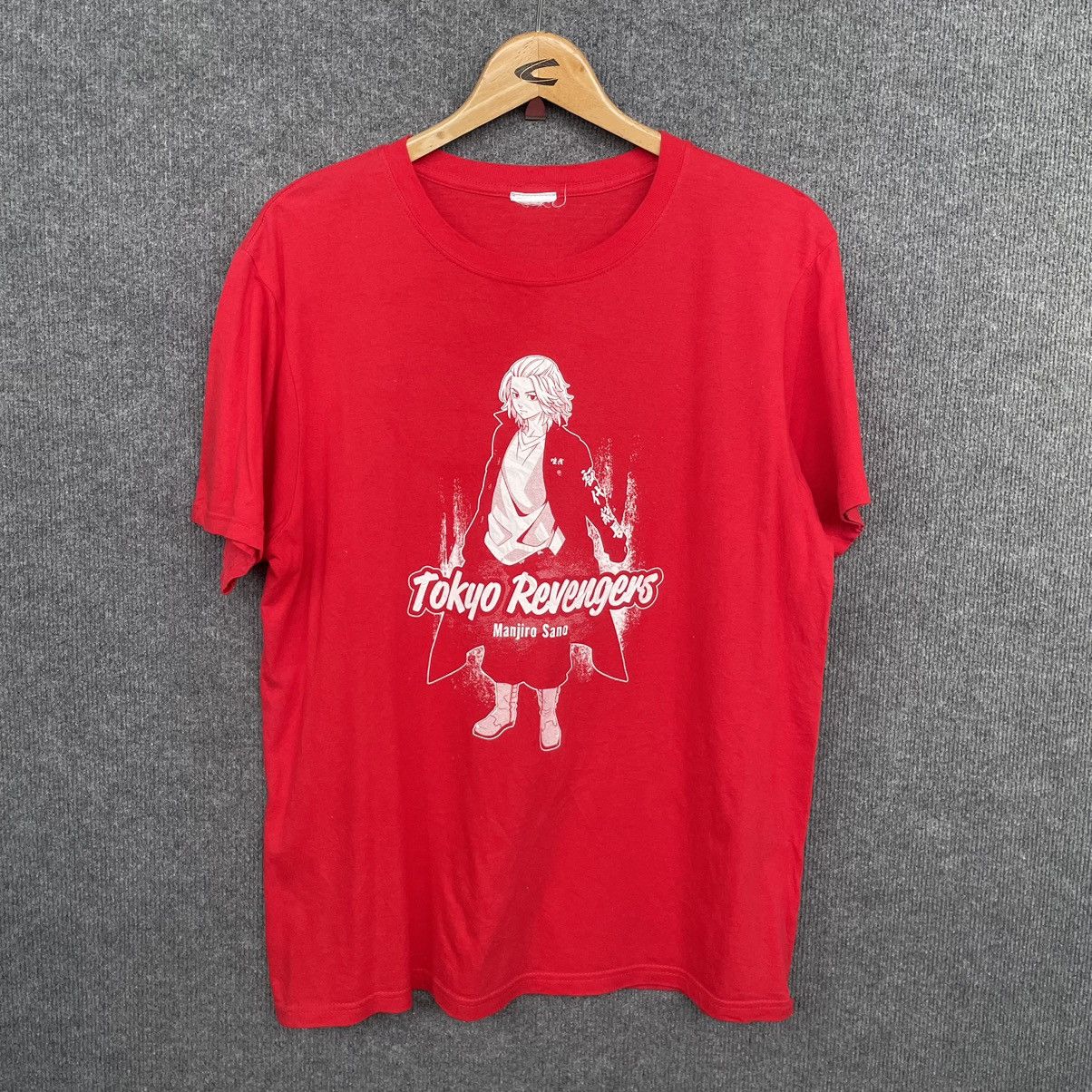 Anime × Cartoon Network × Japanese Brand Tokyo Revengers Manjiro Sano Manga Series Anime T Shirt Size US L / EU 52-54 / 3 - 1 Thumbnail