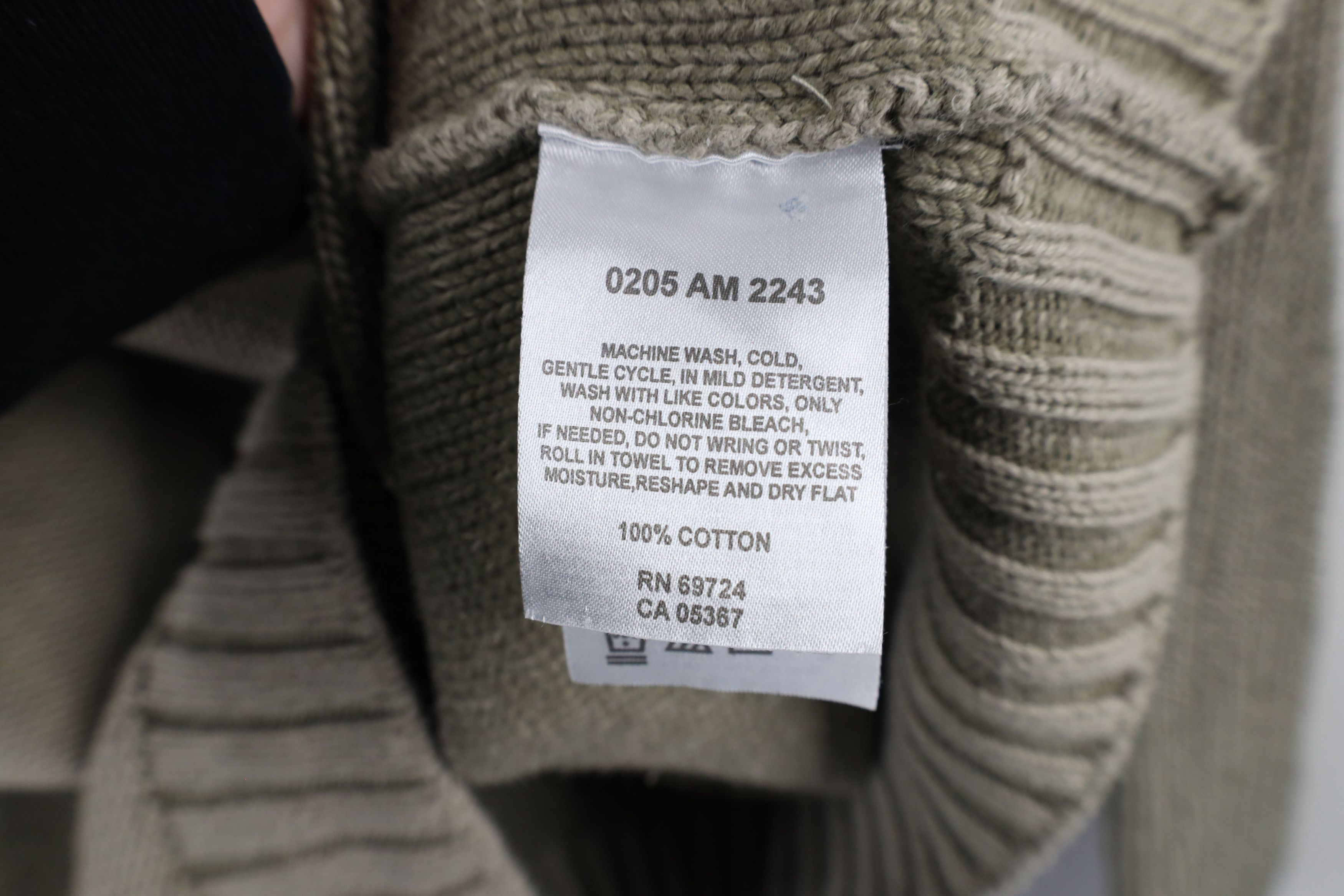 Columbia × Vintage Vintage 90s Columbia Ribbed Knit Sweater Heather Green Size US L / EU 52-54 / 3 - 7 Thumbnail