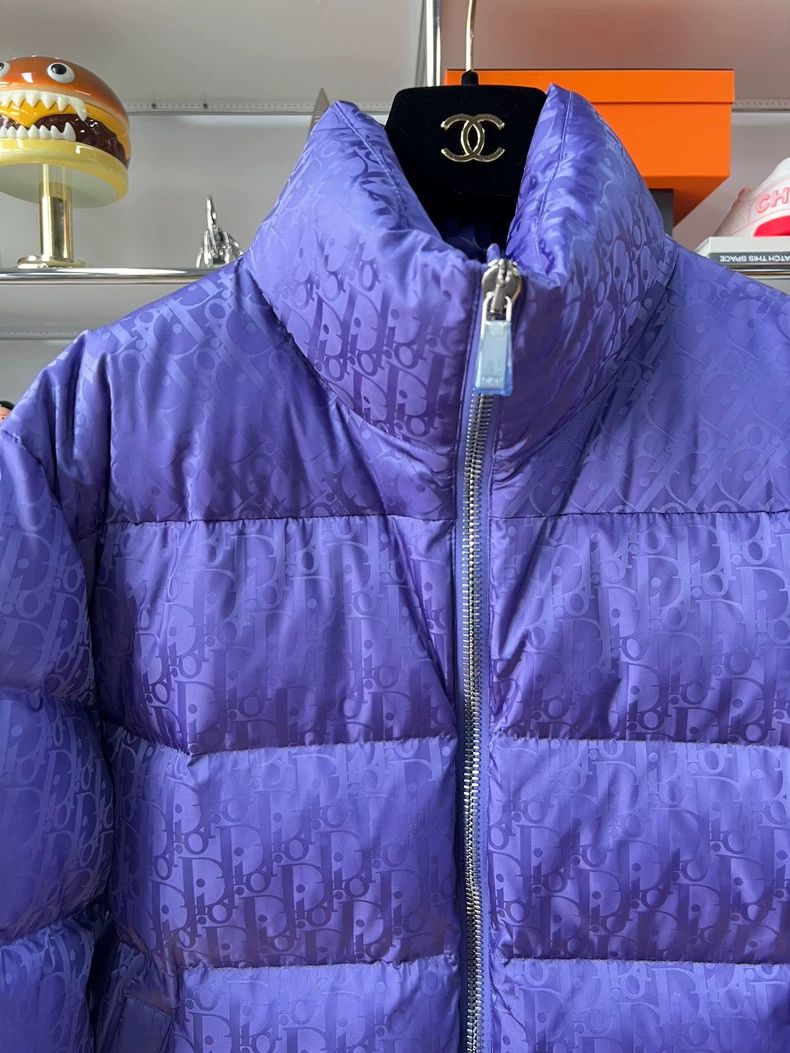Dior Dior Purple classic logo caccard down jacket 2501-Nextarrow Size US M / EU 48-50 / 2 - 2 Thumbnail