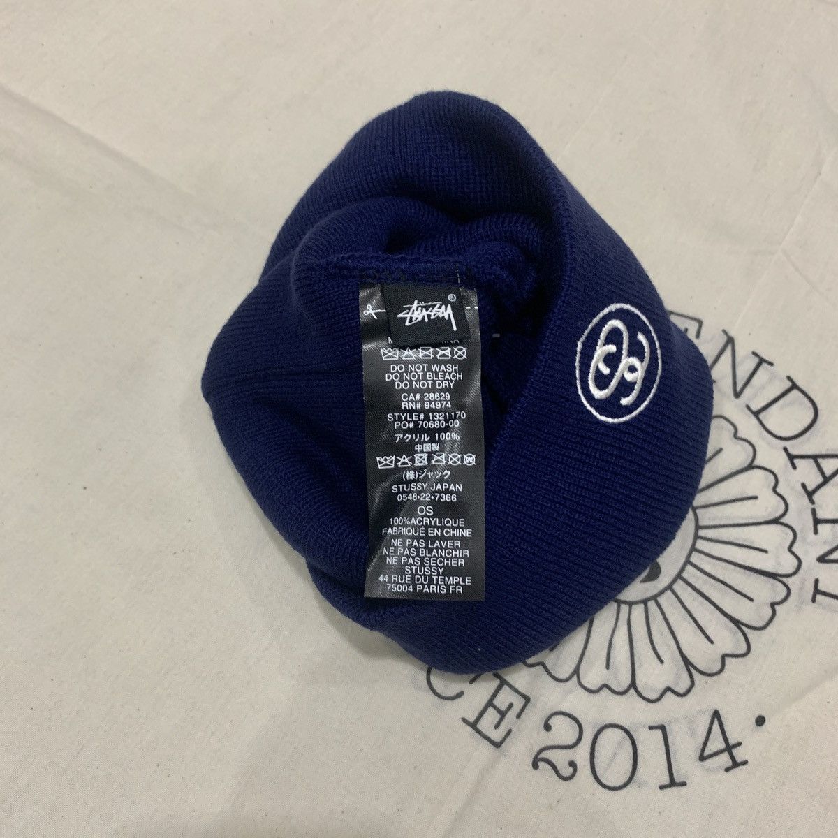 Stussy stussy small ss link skullcap Size ONE SIZE - 4 Thumbnail