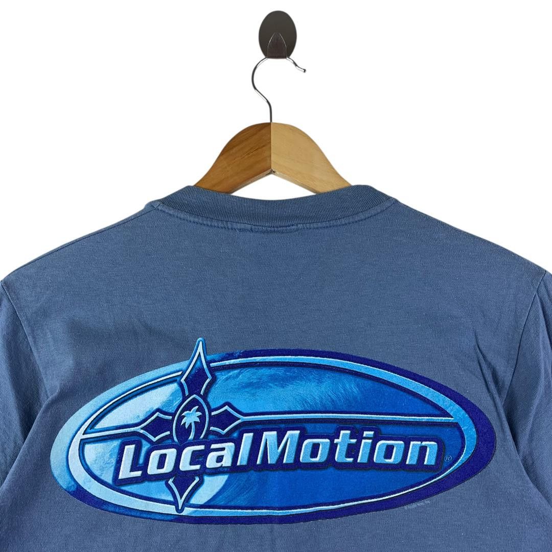 Other Vintage 90s LOCAL MOTION big logo back hit Surfing tee Size US M / EU 48-50 / 2 - 9 Thumbnail