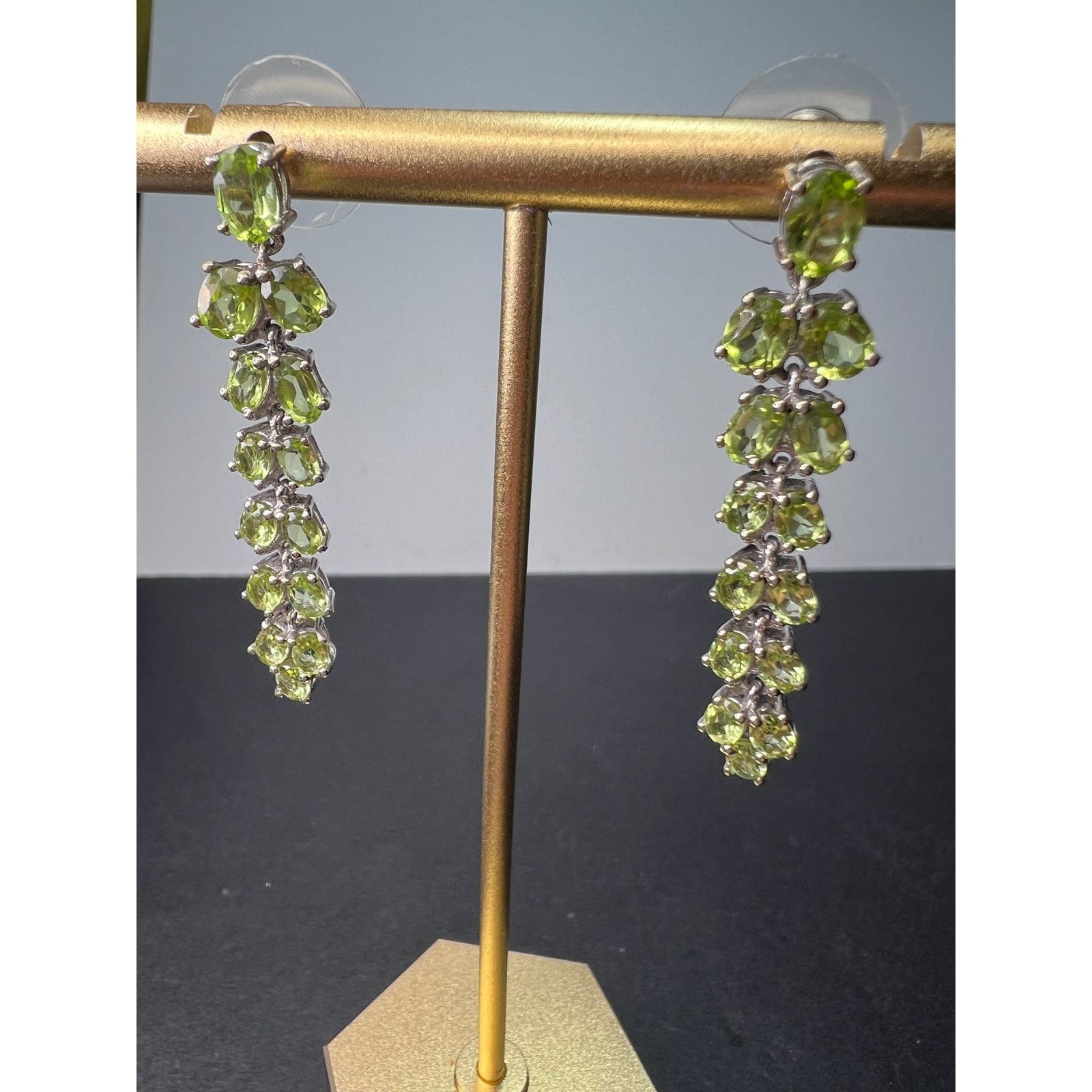 Other Peridot sterling silver chandelier earrings Size ONE SIZE - 2 Thumbnail