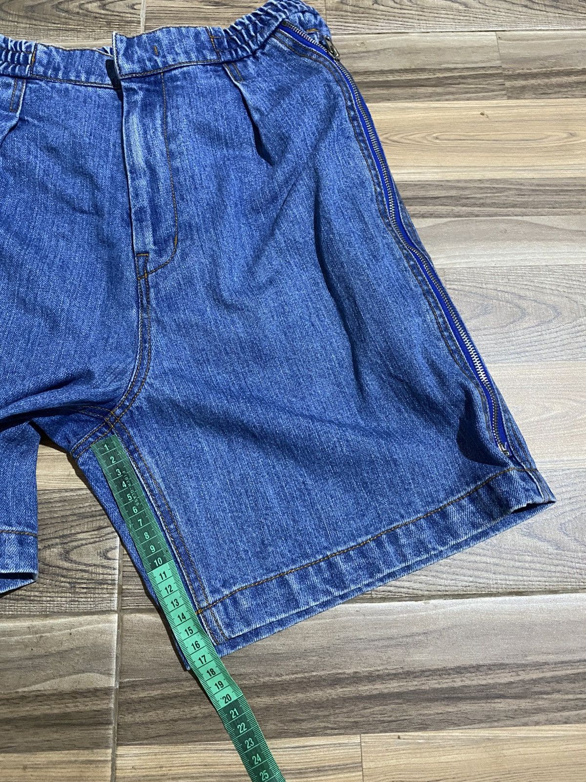 Juun.J JUUN J ZIP SHORT DENIM Size US 30 / EU 46 - 13 Thumbnail