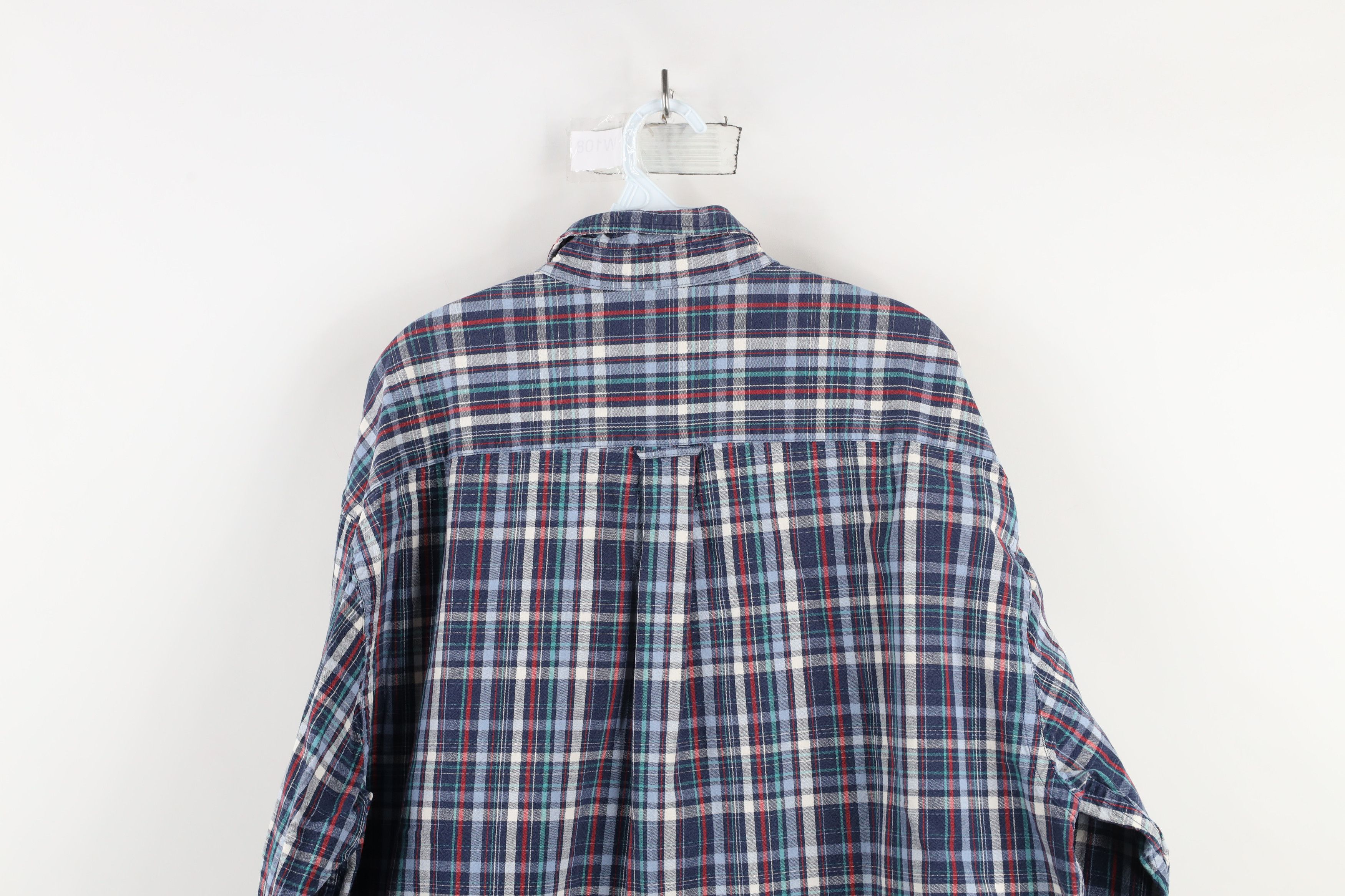 Eddie Bauer × Vintage Vintage 90s Eddie Bauer Distressed Heavy Button Down Shirt Size US XL / EU 56 / 4 - 8 Thumbnail