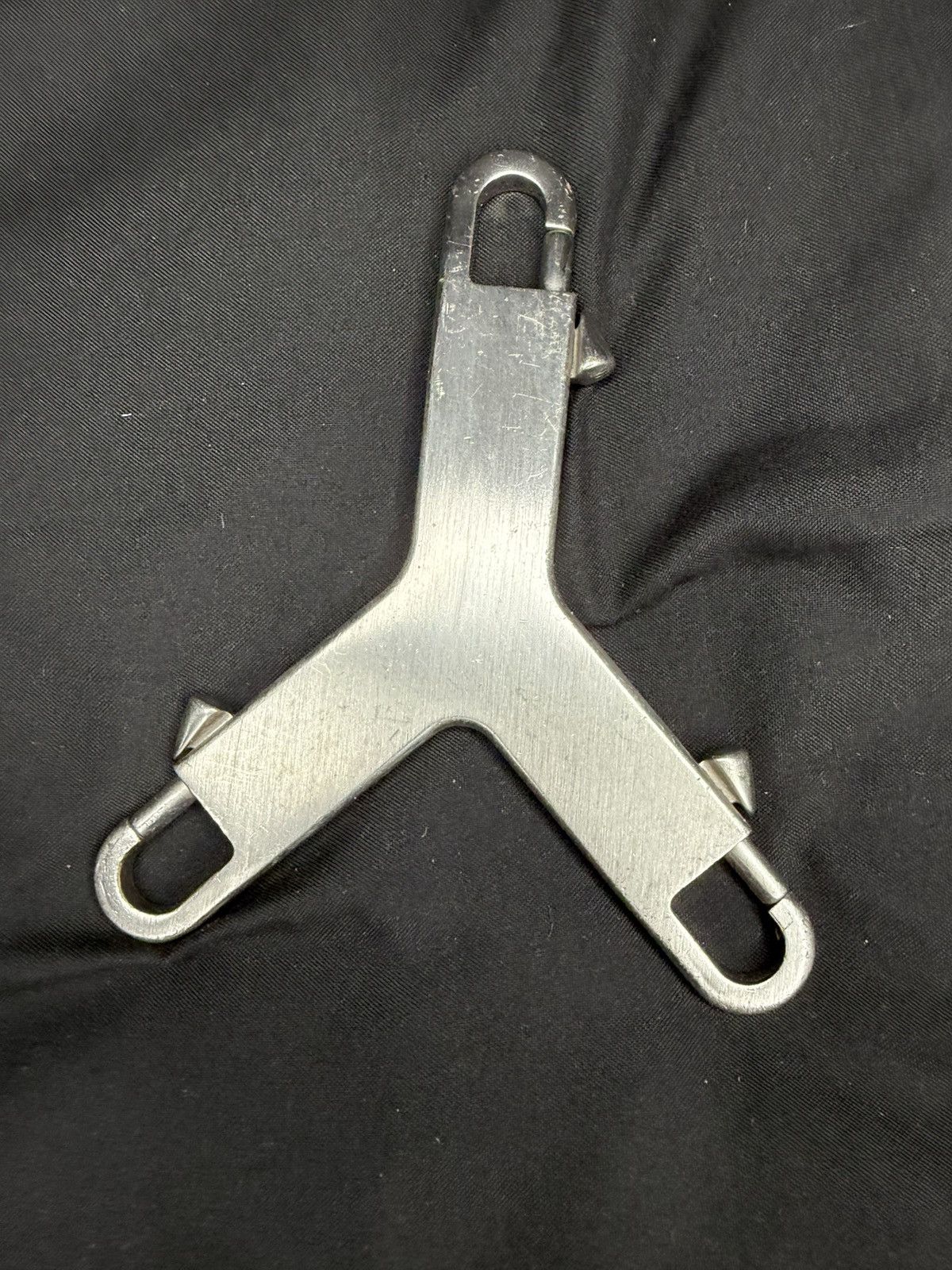 Rick Owens Rick Owens Silver Cerberus Hook Keychain | Grailed