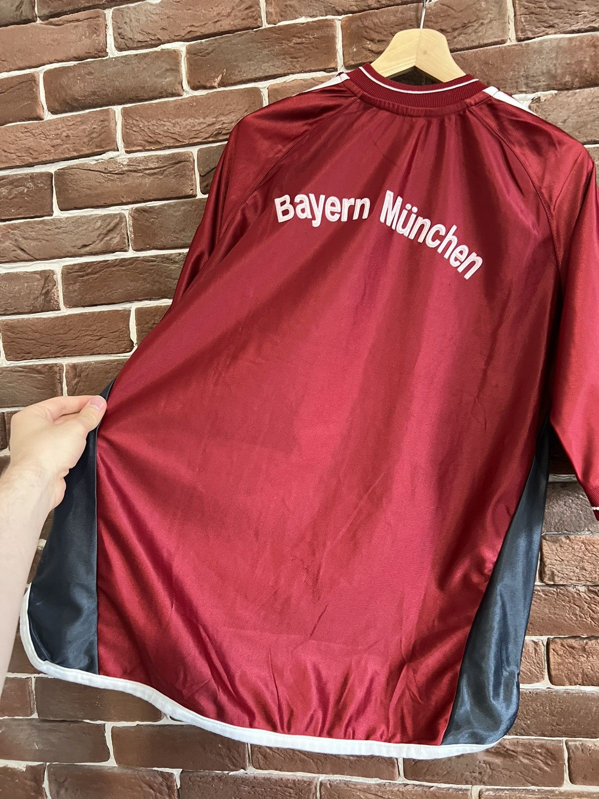Adidas Rare Vintage 00s Adidas Bayern Munich Jersey Football Size US L / EU 52-54 / 3 - 6 Thumbnail