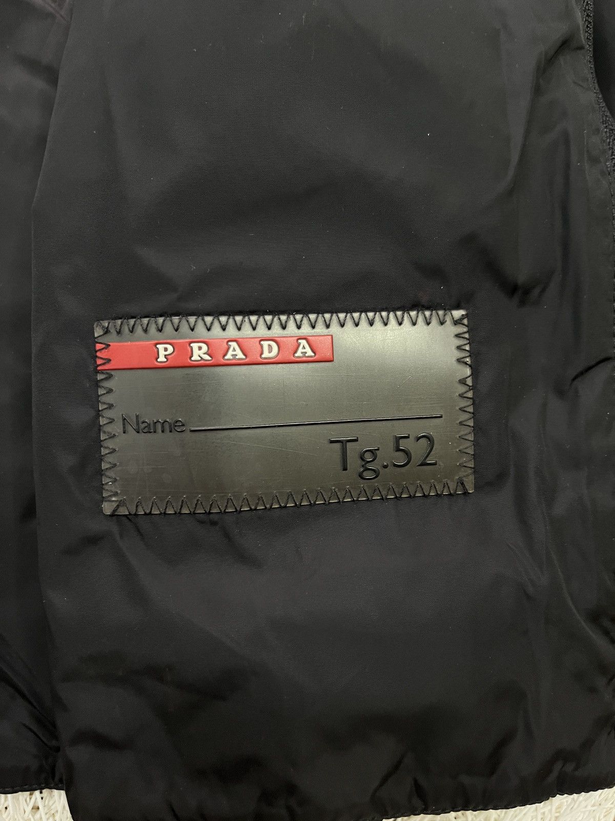 Prada Vintage Prada Black Nylon Bomber Jacket Sport Gore-Tex Size US L / EU 52-54 / 3 - 17 Thumbnail