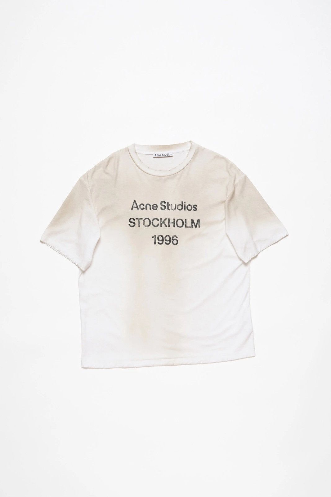 Acne Studios｜ (CL0309 183) Acne Studios ACNE STUDIOS Men T-Shirts CL0309 183 White