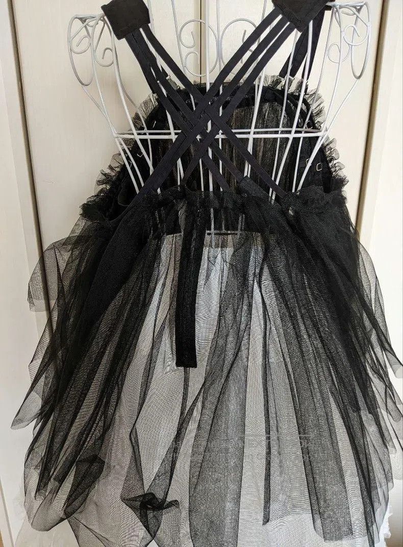 Comme des Garcons Comme Des Garcons Black retro tulle design backless skirt Size S / US 4 / IT 40 - 4 Thumbnail