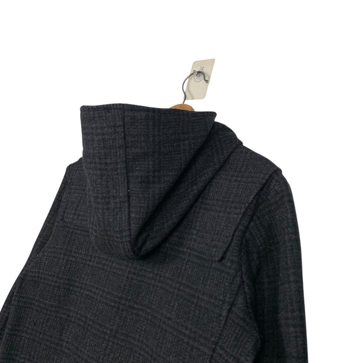 Schlussel SCHLUSSEL Checked Wool Duffle Coat Jacket #2439-C109 Size US S / EU 44-46 / 1 - 9 Thumbnail