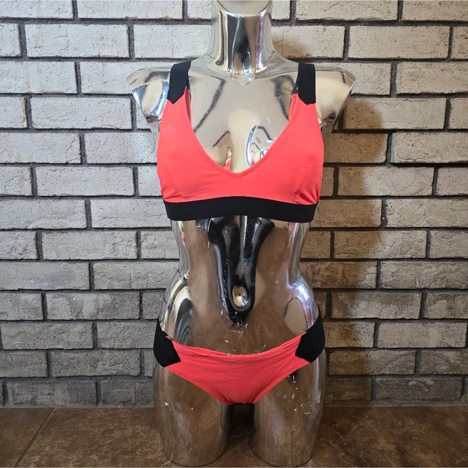 Other Orange Dawn | FYS | Havana Neoprene Bikini Set Size ONE SIZE - 1 Thumbnail