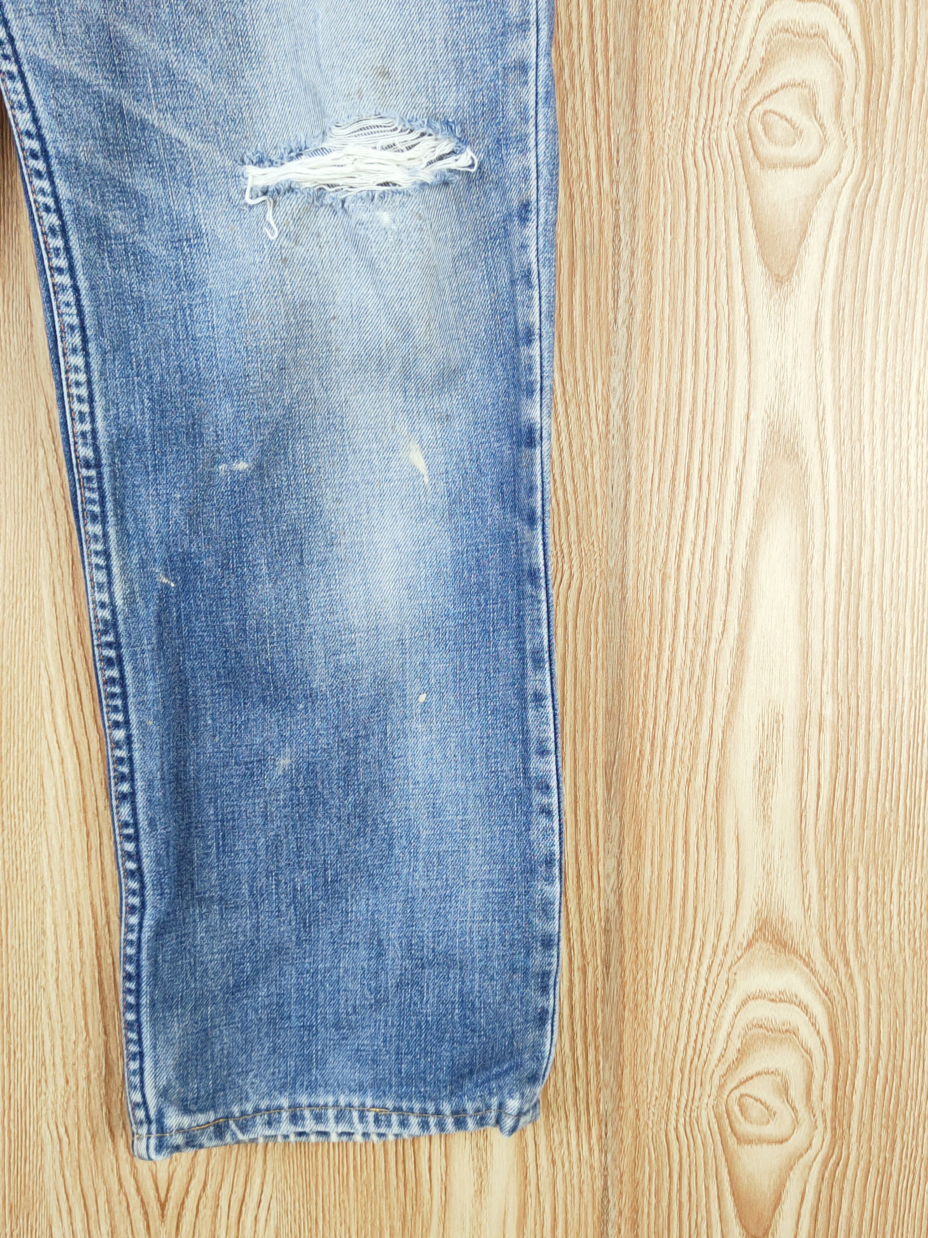 Levi's W508 Levi's Blue Distressed Ripped Jeans #W650 Size US 29 - 6 Thumbnail