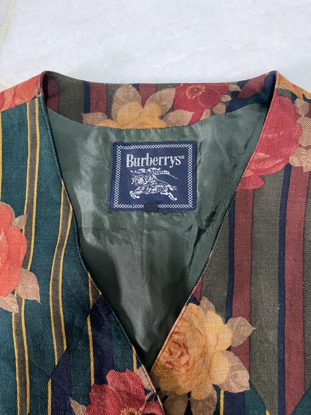 Burberry Vintage 90s Burberrys Flower Size S / US 4 / IT 40 - 5 Thumbnail