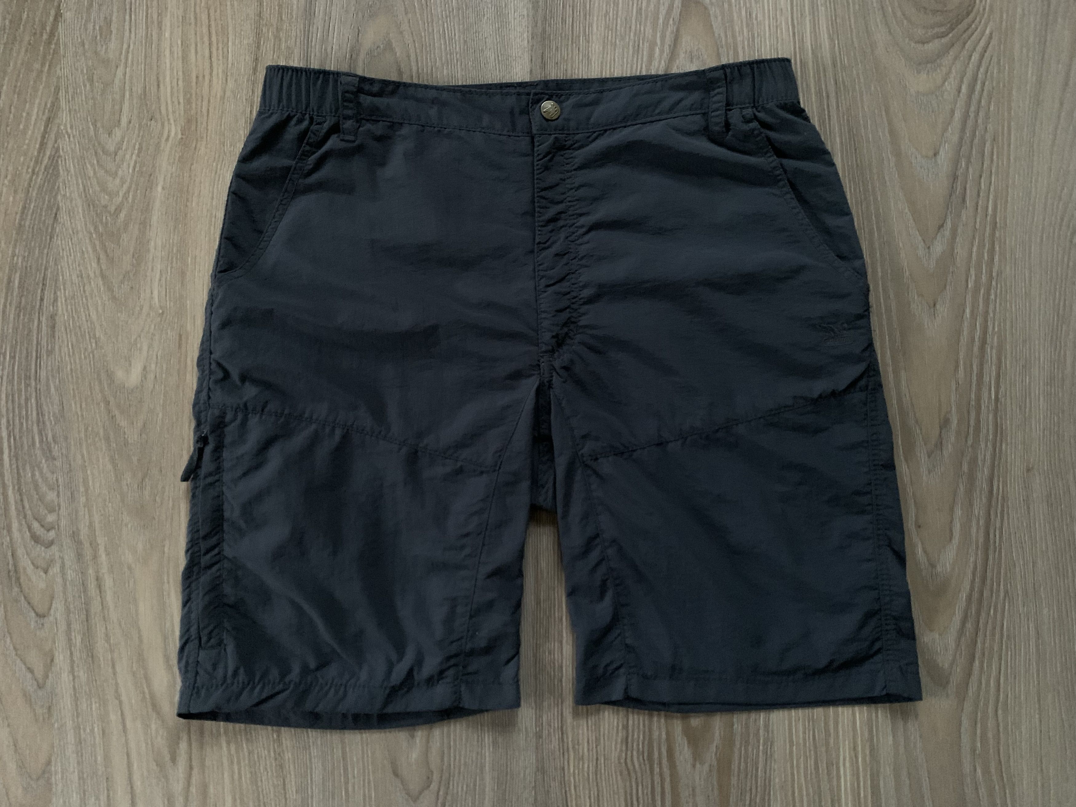 Vintage Salewa Grey Trekking Shorts Size US 36 / EU 52 - 2 Thumbnail