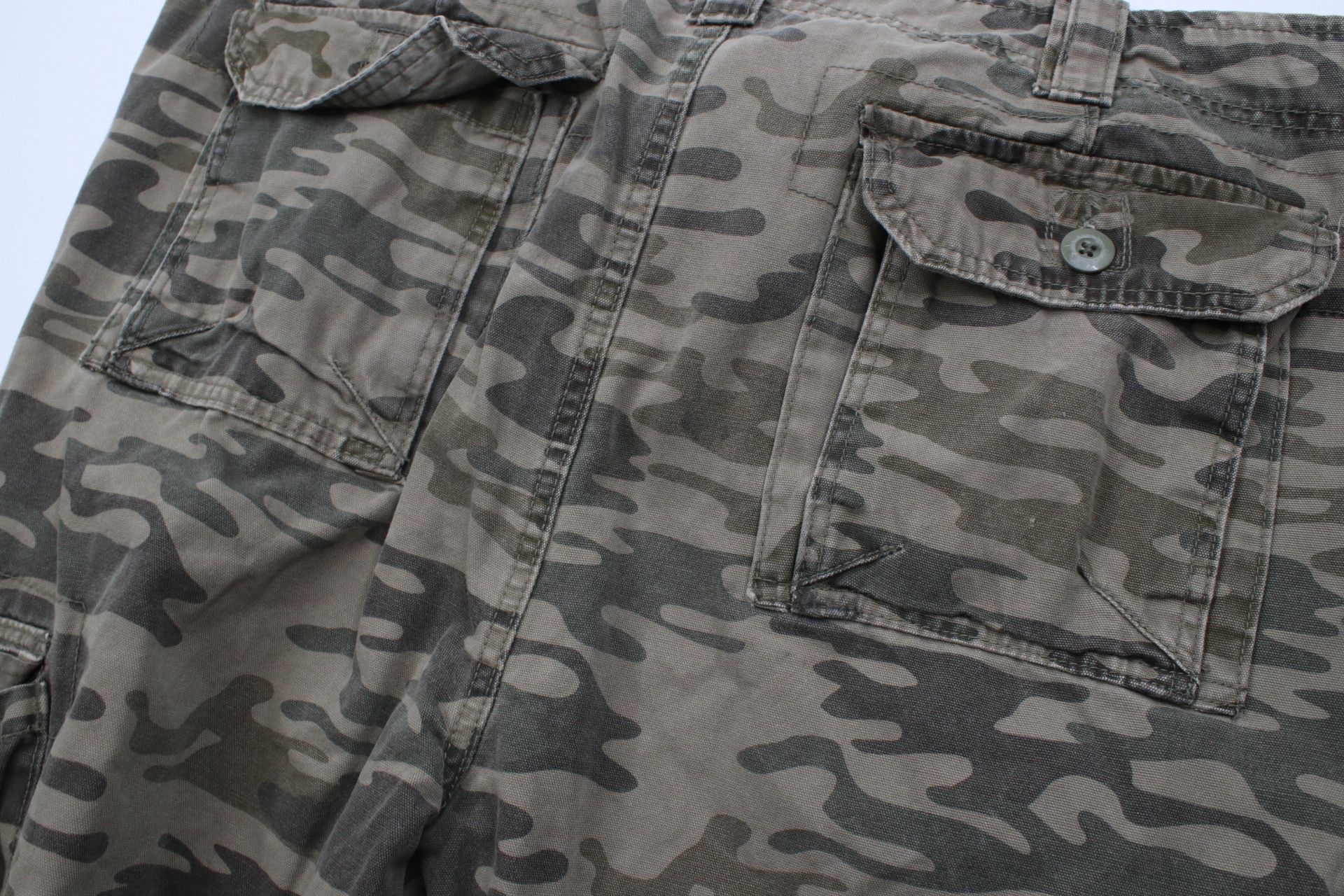 Vintage Vintage Streetwear Knee Wide Leg Cargo Pants Camouflage Size US 42 / EU 58 - 11 Thumbnail