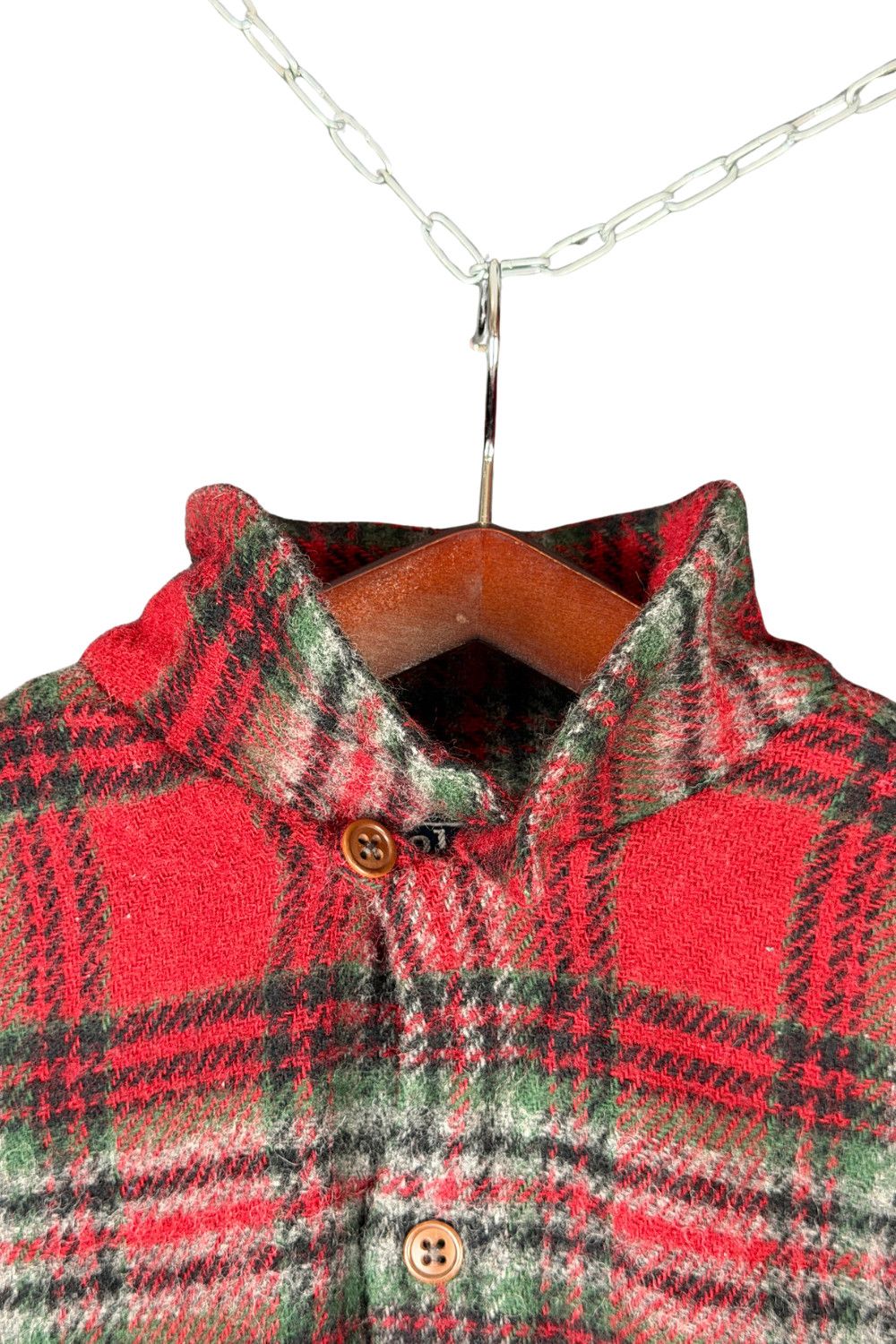 Late 80s Vintage Polo Ralph Lauren wool plaid shirt image 5