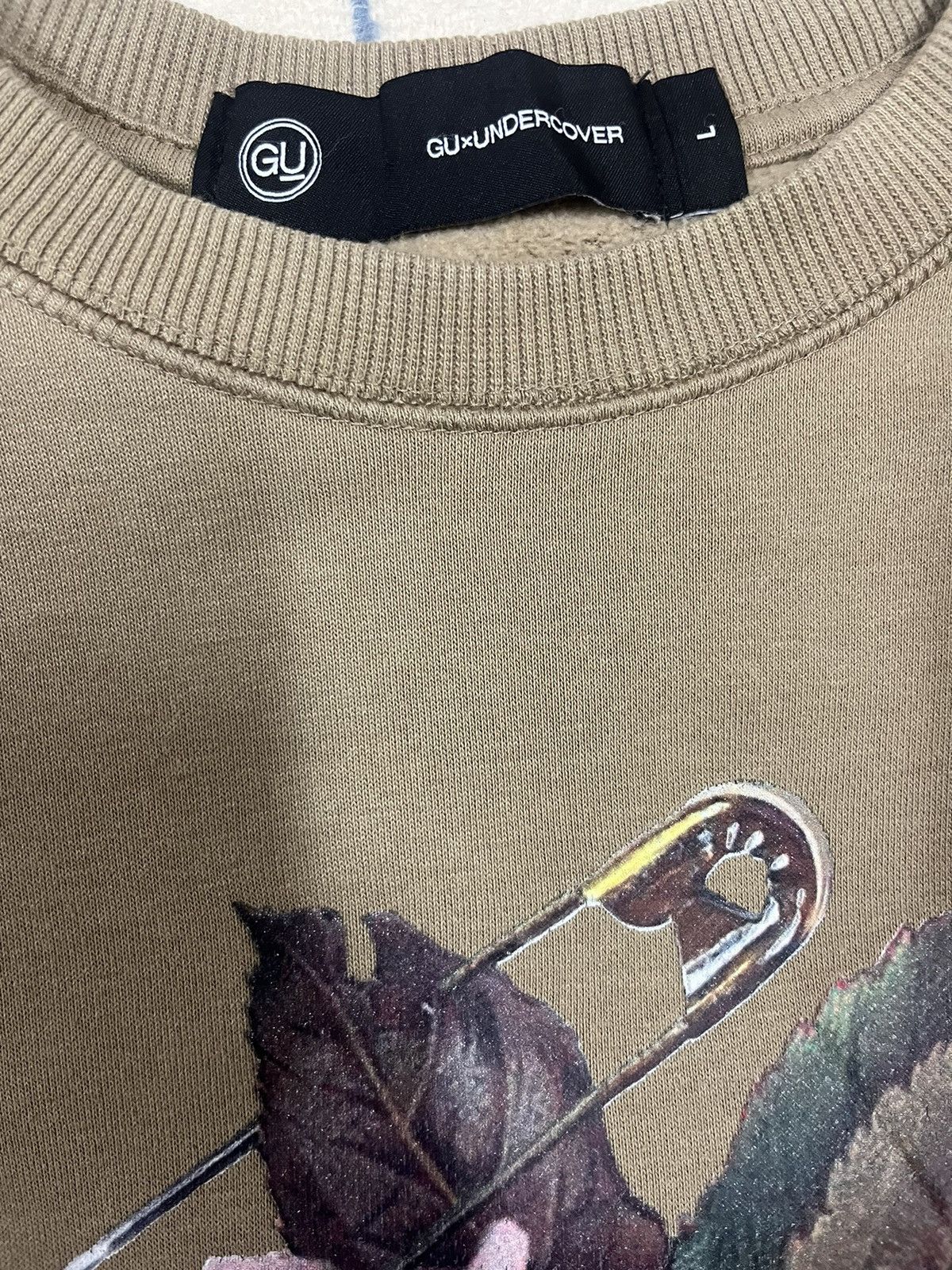 GU × Undercover Gu x undercover sweatshirt flower graphic Size US L / EU 52-54 / 3 - 12 Thumbnail