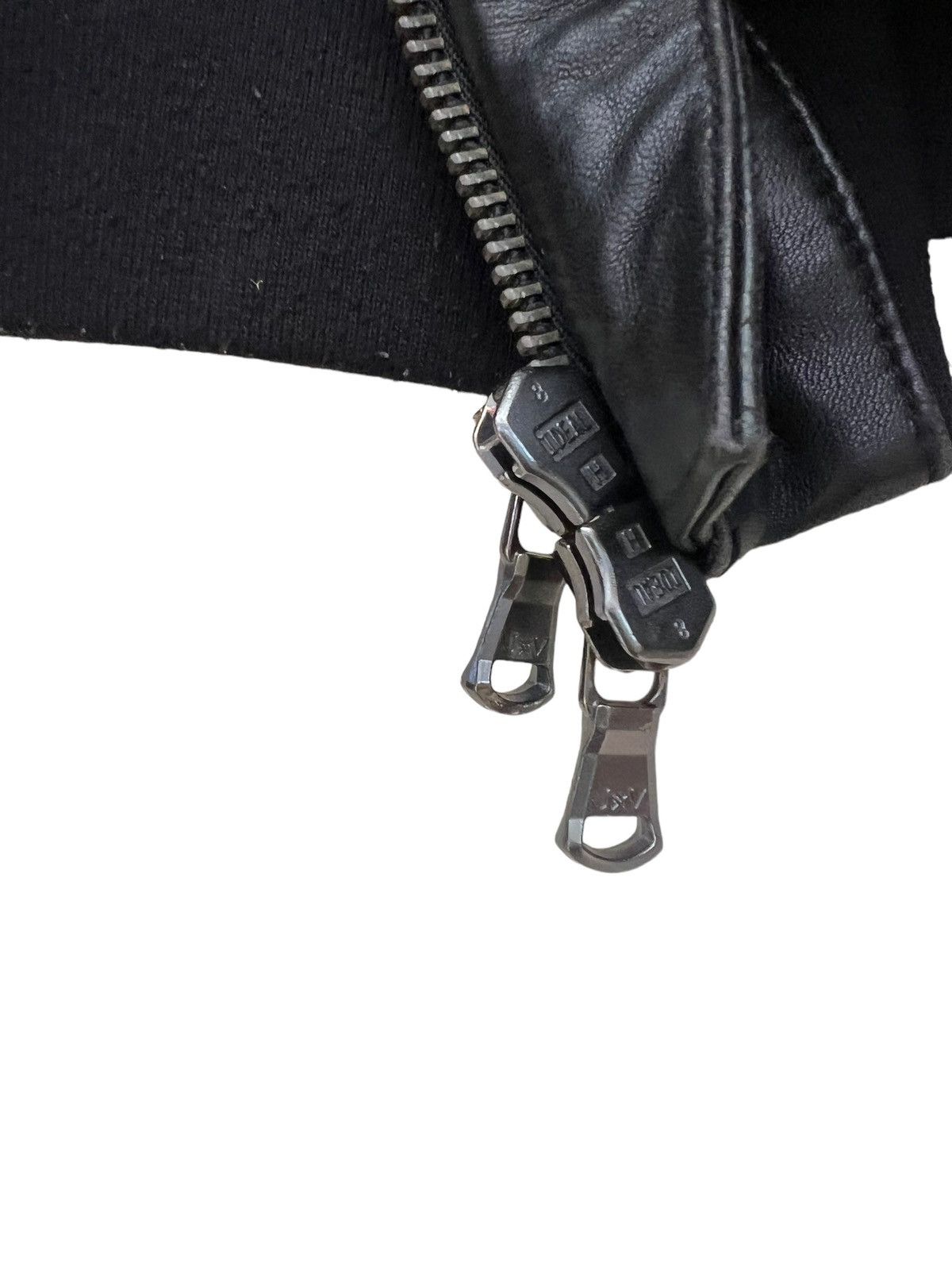 John Varvatos FA/14 John Varvatos Black Sheep Skin Leather Jacket Hoodie Size US S / EU 44-46 / 1 - 19 Thumbnail