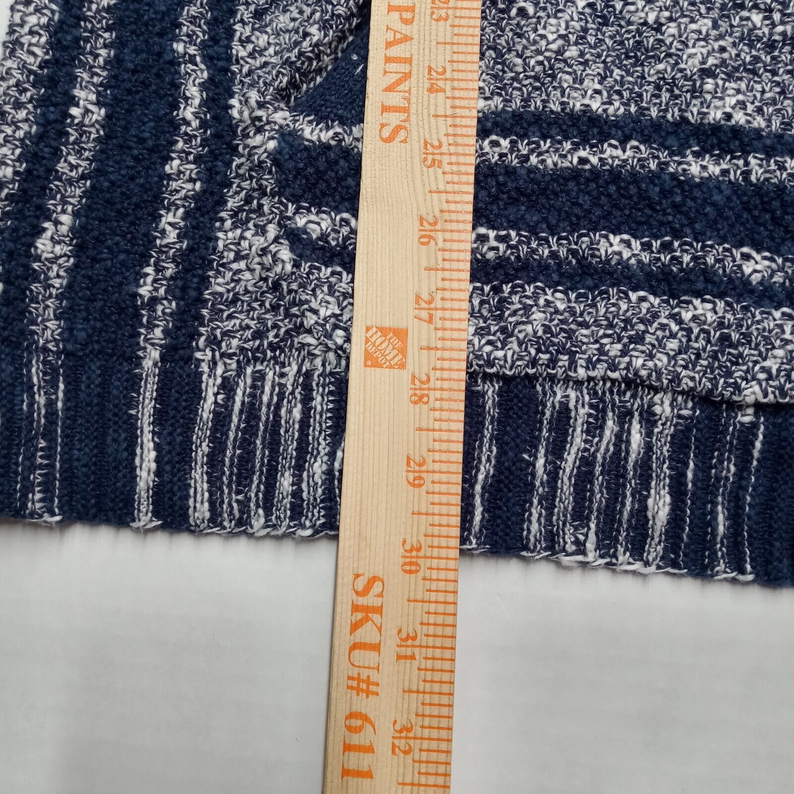 Lucky Brand Lucky Brand Baja Hoodie Men's M Striped Sweater Surfer Blue Size US M / EU 48-50 / 2 - 7 Thumbnail