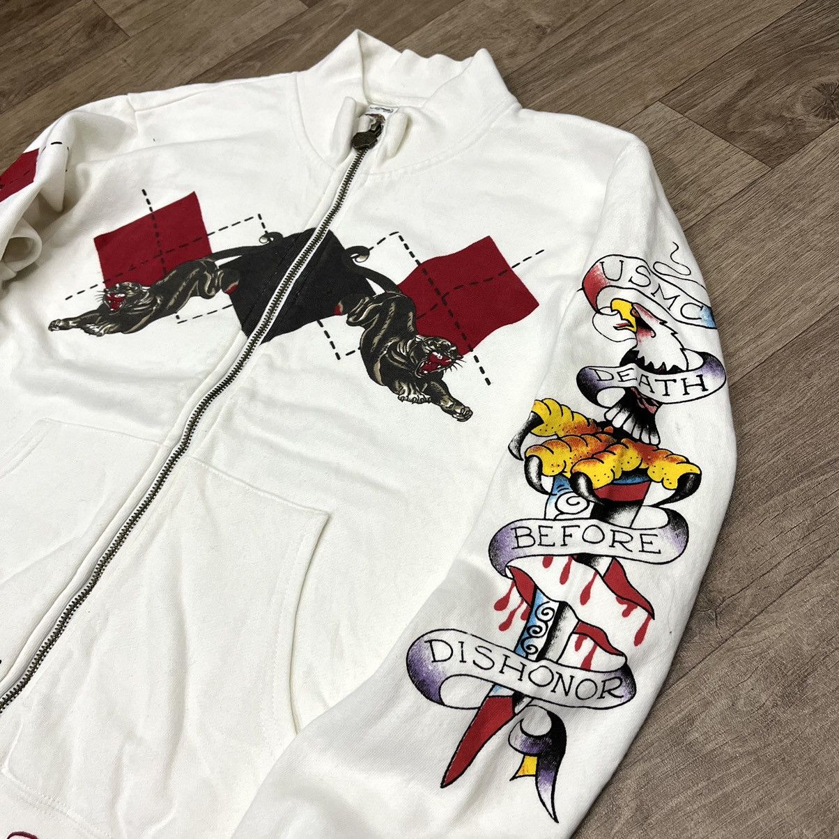 Christian Audigier × Ed Hardy Nice Design Ed Hardy Christian Audigier Track Jacket Size US M / EU 48-50 / 2 - 12 Thumbnail