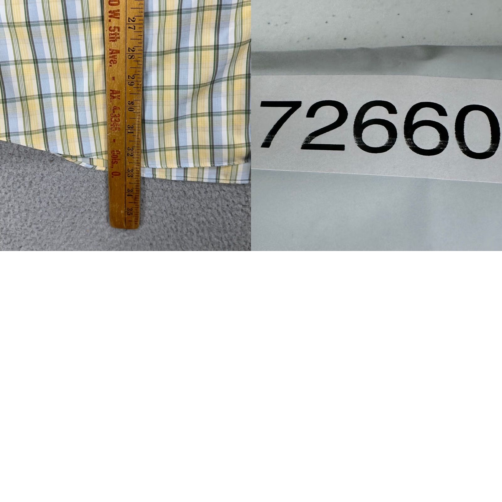 Eddie Bauer Eddie Bauer Mens Shirt Large Tall Yellow Plaid Relaxed Fit Button Down Size US L / EU 52-54 / 3 - 8 Thumbnail