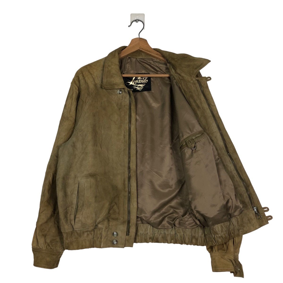 Issey Miyake 🔥Vintage Biker Leather Jacket Lepanto Madrid Multi Pocket Size US M / EU 48-50 / 2 - 11 Thumbnail