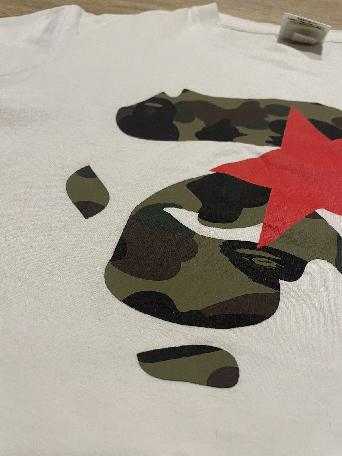 Bape Bape Sta By Bathing Ape White 1st Camo T-Shirt Size US M / EU 48-50 / 2 - 8 Thumbnail