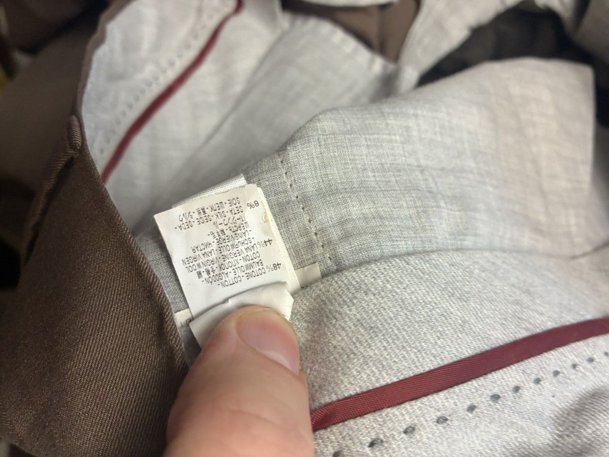 Brunello Cucinelli Brunello Cucinelli brown wool suit size it 50 / uk 40 / m Size 40R - 12 Thumbnail
