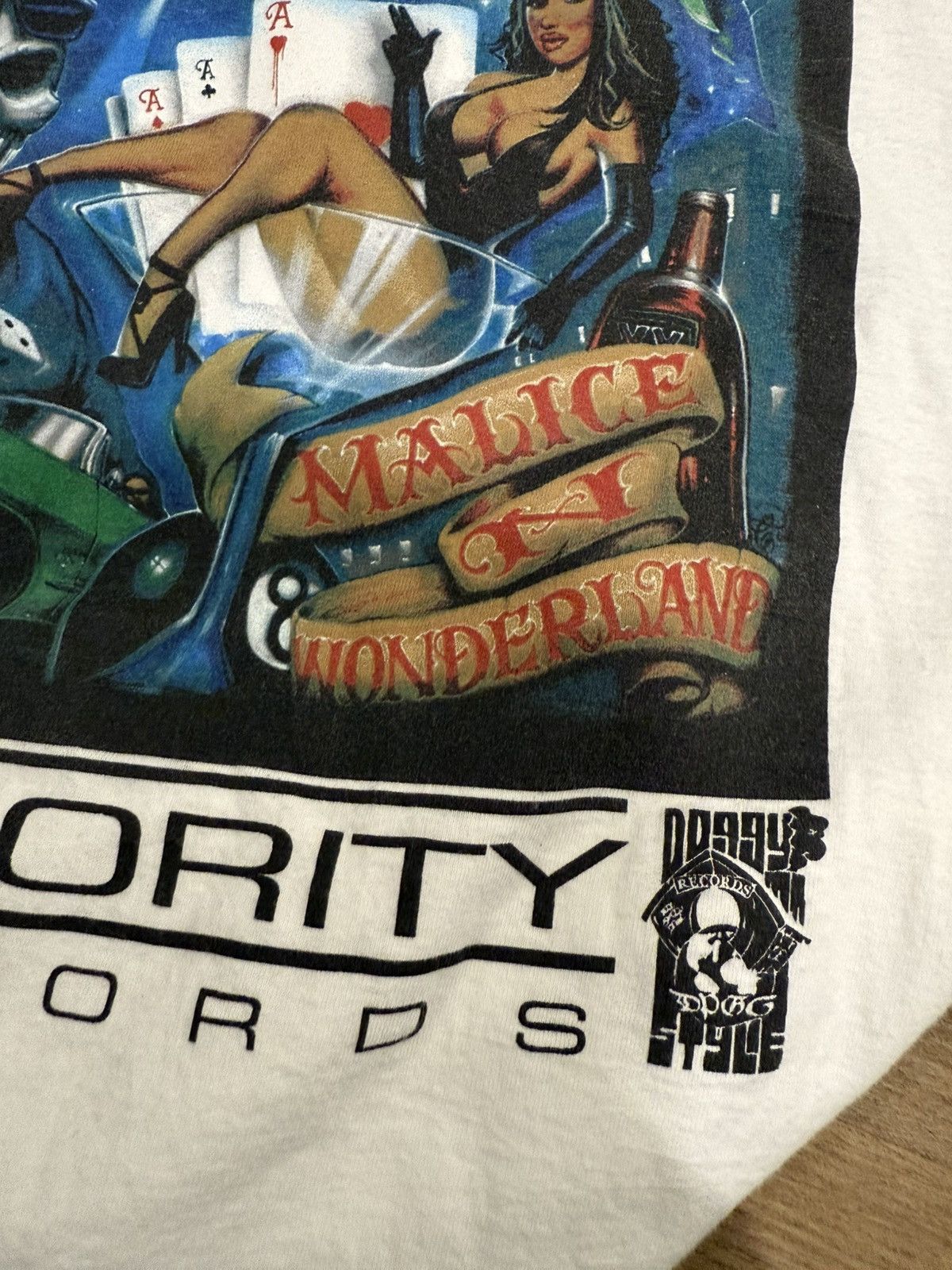 Fruit Of The Loom Snoop Dogg Malice In Wonderland T Shirt Size XL Size US XL / EU 56 / 4 - 6 Thumbnail