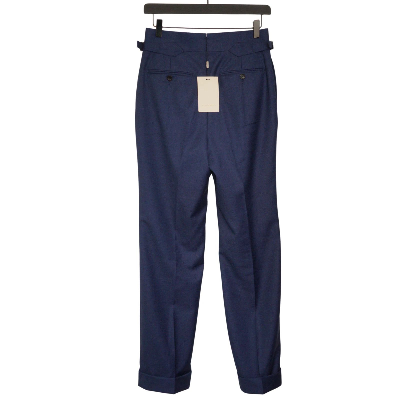 Suitsupply Men Suitsupply Suit Lazio Single High Rise Pleated Blue US34 Size 34R - 8 Thumbnail