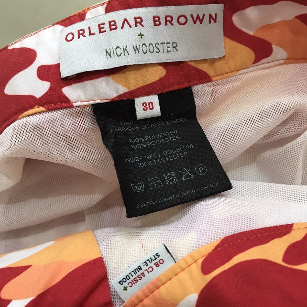Orlebar Brown Orlebar Brown Nick Wooster Bulldog Swimwear Short Size US 30 / EU 46 - 6 Thumbnail