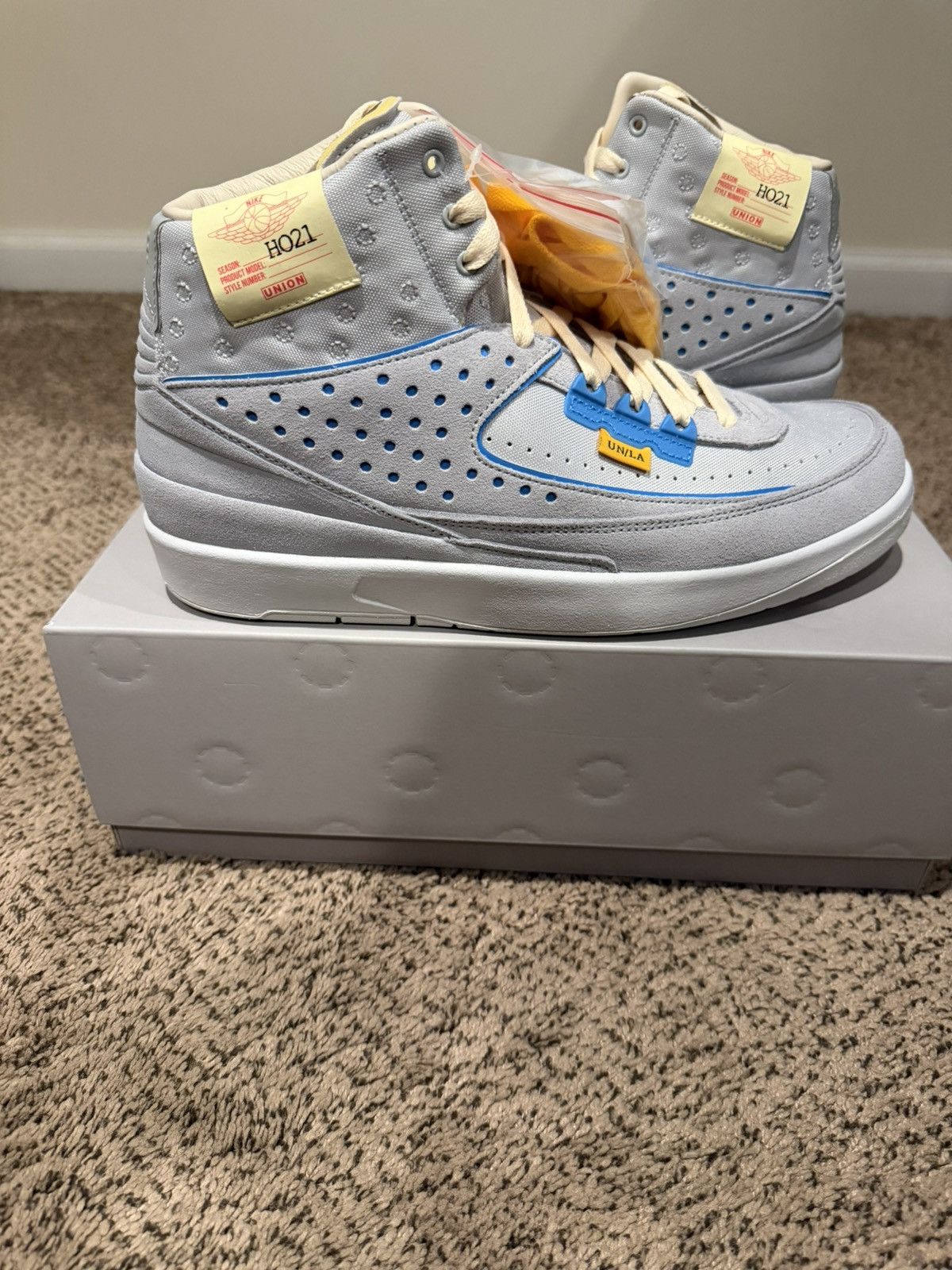 Jordan Brand × Union LA Jordan 2 Union Grey Fog Size US 10.5 / EU 43-44 - 1 Thumbnail