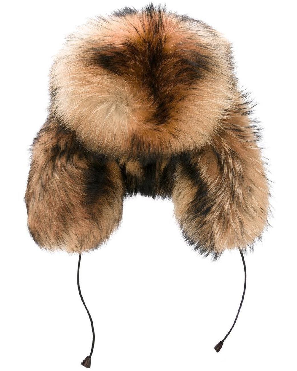 Dsquared2 Dsquared2 Oversized Fur Trapper Hat Size ONE SIZE - 2 Thumbnail