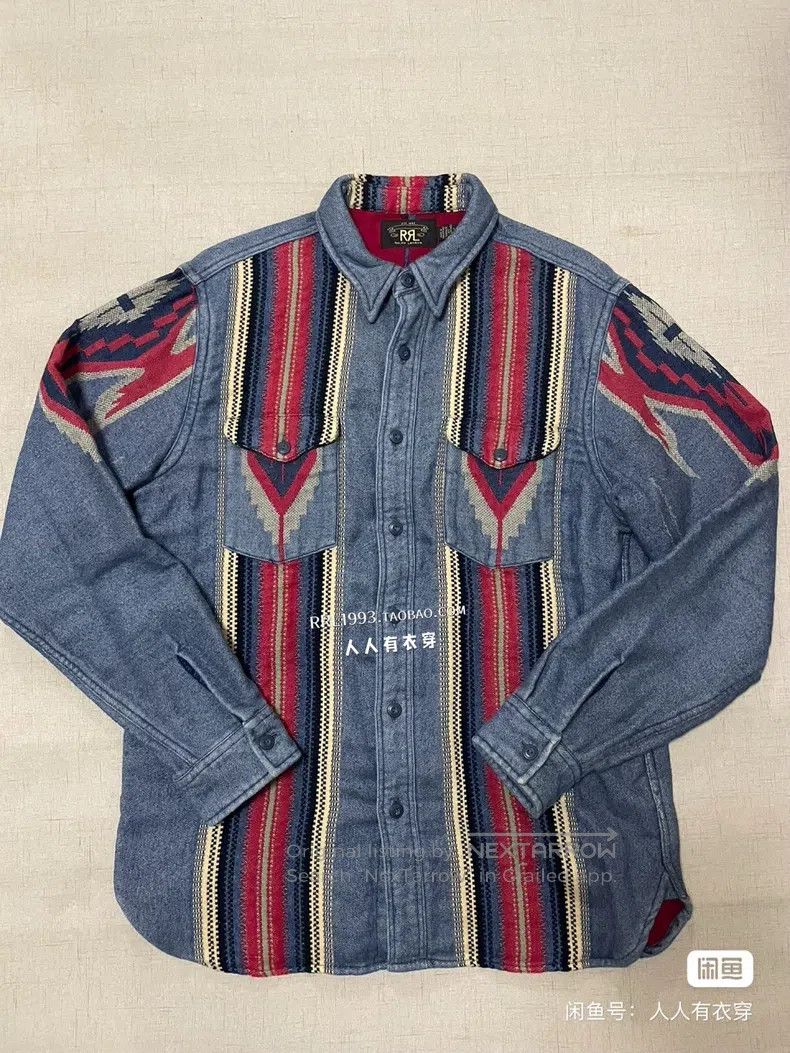 RRL Ralph Lauren RRL Ralph Lauren 2019 James style shirt Size US M / EU 48-50 / 2 - 2 Thumbnail