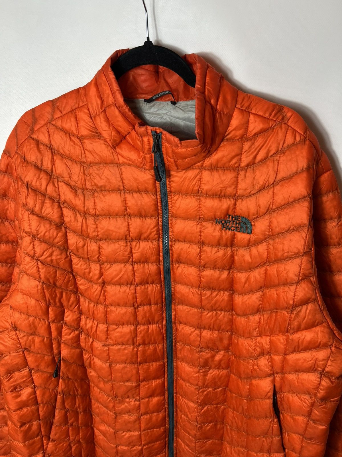 The North Face Vintage outdoor North Face Thermoball Puffer Jacket Full Zip Size US XXL / EU 58 / 5 - 2 Thumbnail
