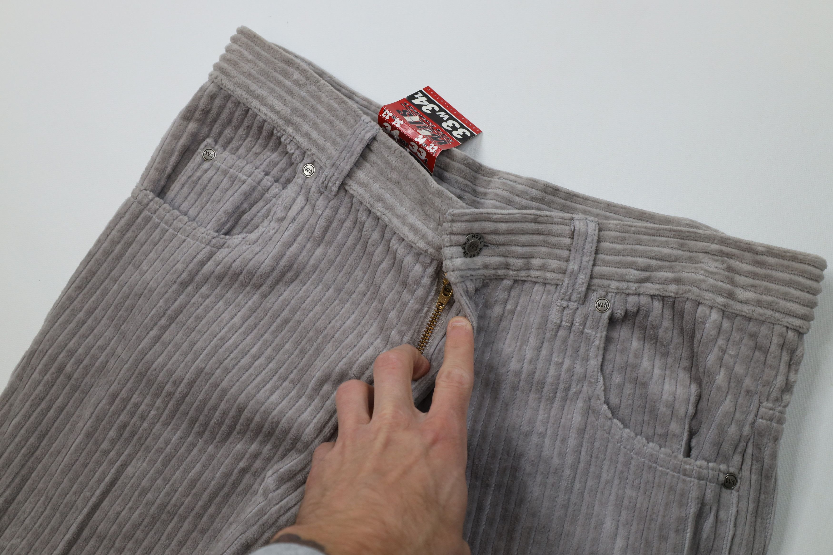 Vintage Deadstock Vintage 90s Streetwear Elephant Corduroy Pants Size US 34 / EU 50 - 6 Thumbnail