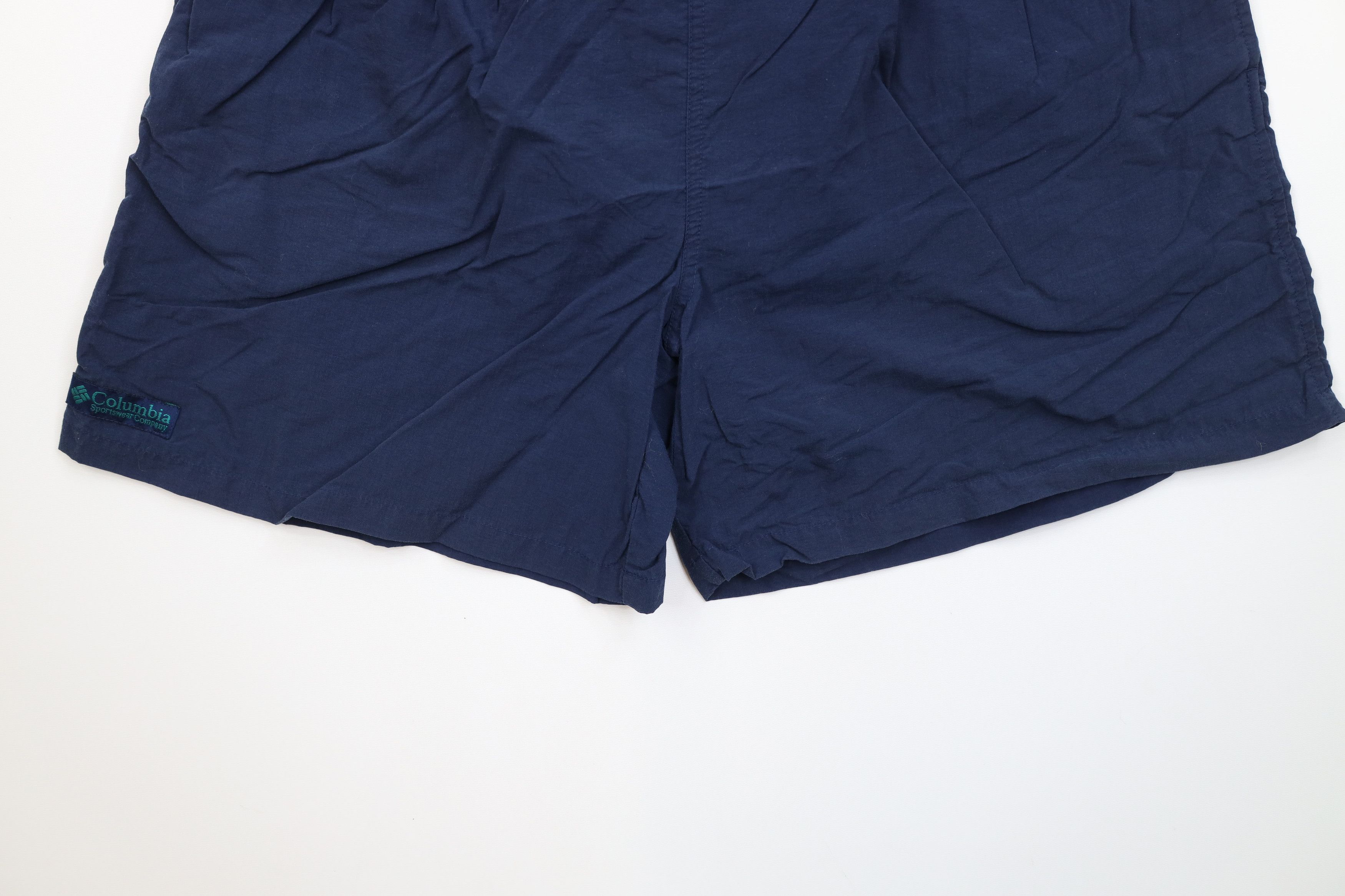 Columbia Vintage 90s Columbia Spell Above Knee Belted Lined Shorts Size US 34 / EU 50 - 4 Thumbnail