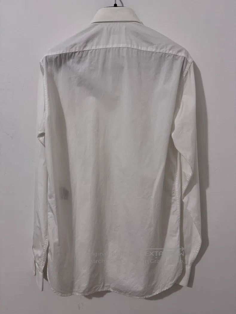 Saint Laurent Paris Saint Laurent Paris size 37 Pure white ruffled basic blous Size US S / EU 44-46 / 1 - 2 Thumbnail