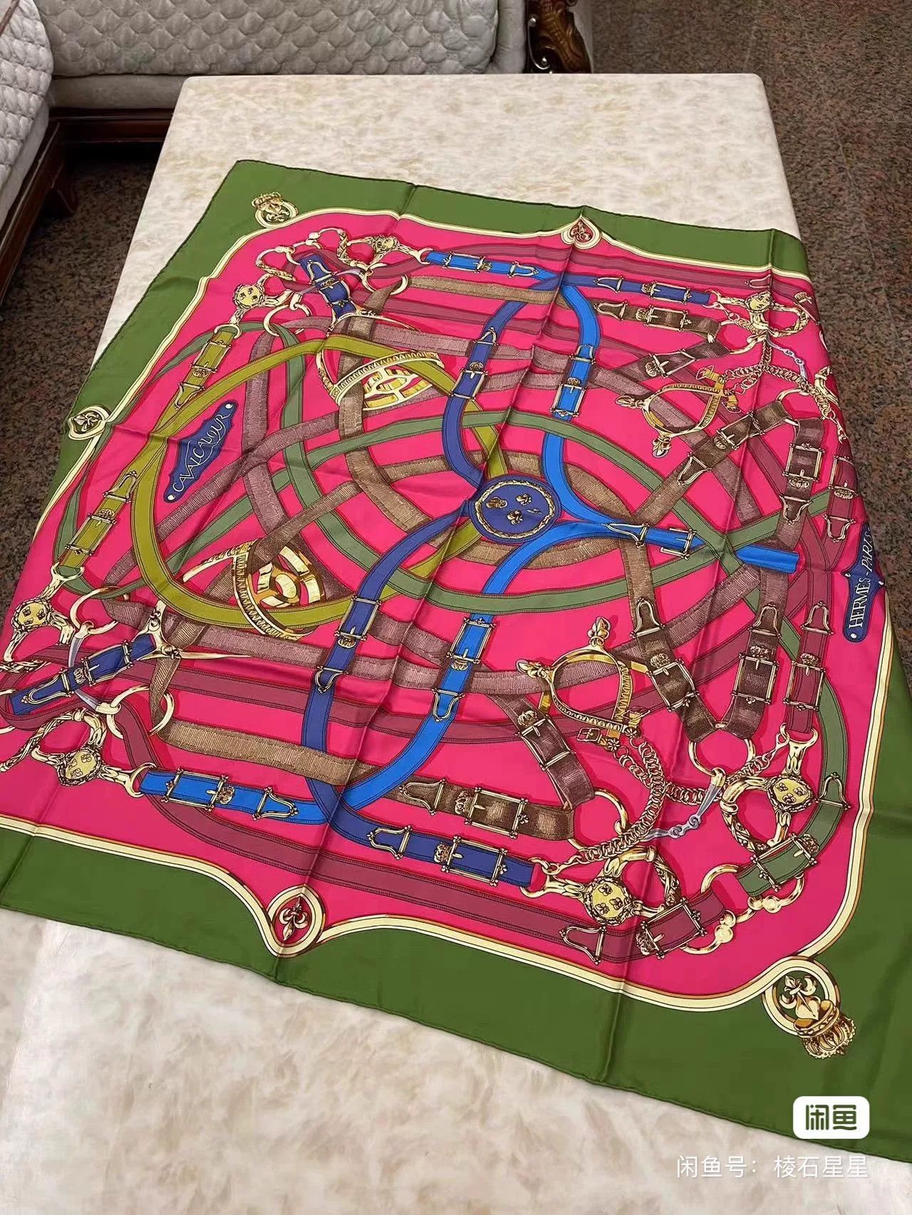 Hermes Hermes Classic Silk Scarf 90x90 Size ONE SIZE - 1 Preview