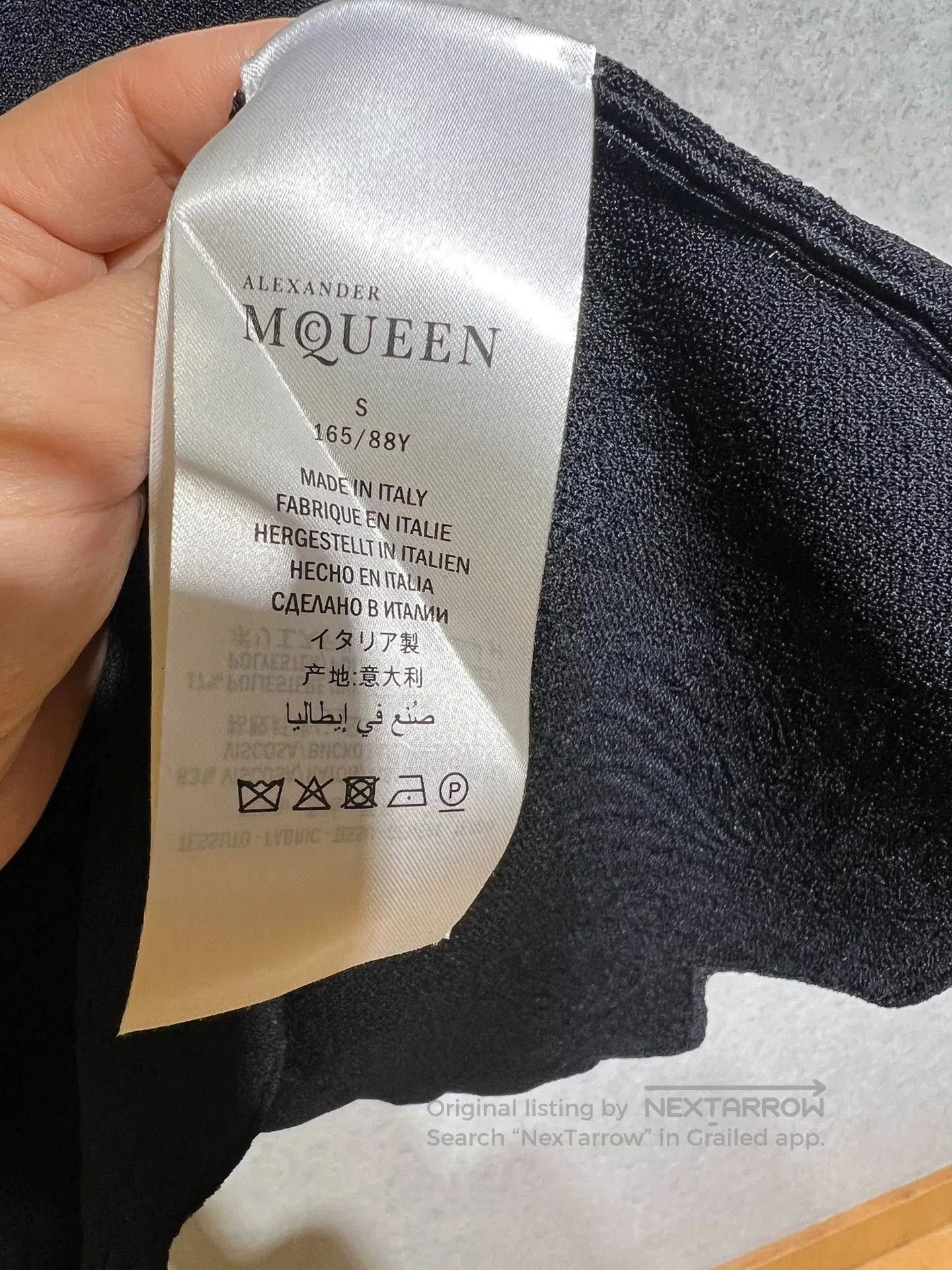 Alexander McQueen Alexander McQueen Black Mini Dress . Size S / US 4 / IT 40 - 8 Thumbnail