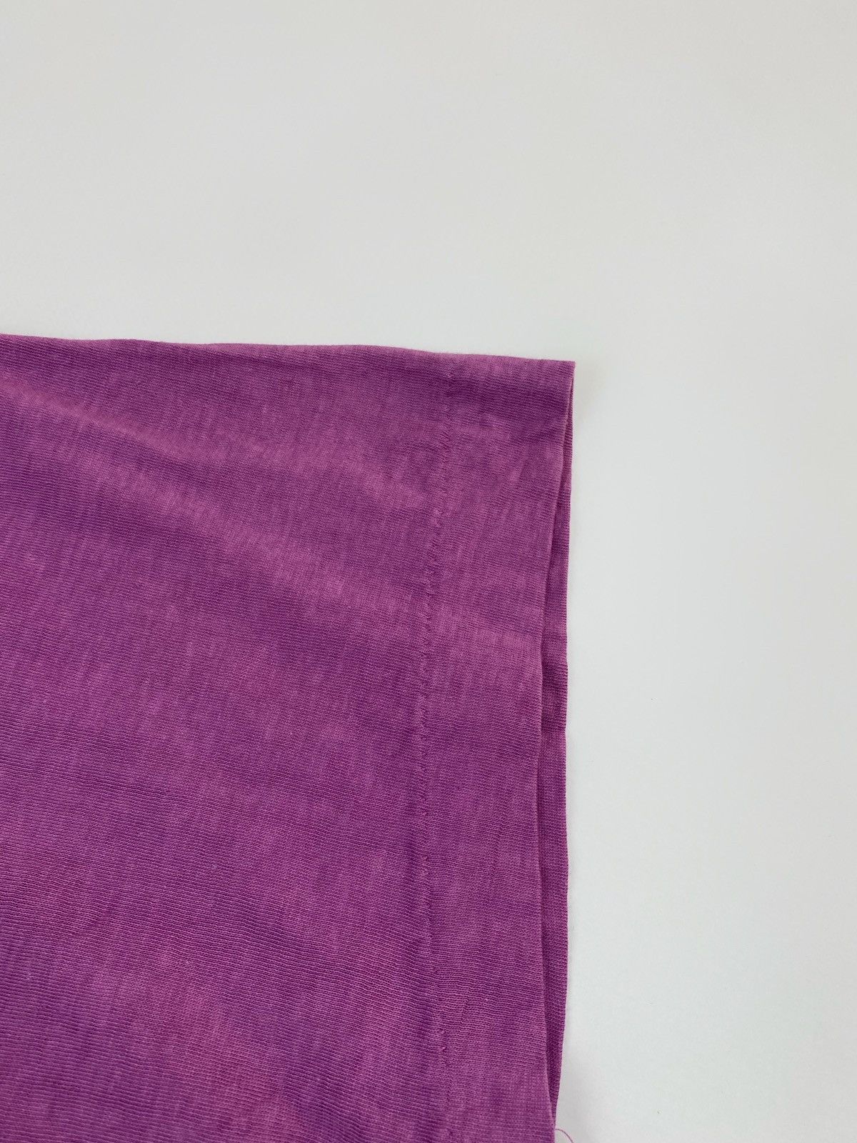 Vintage 1990’s Vintage Blank Single Stitch Purple T-Shirt Size US XL / EU 56 / 4 - 5 Thumbnail