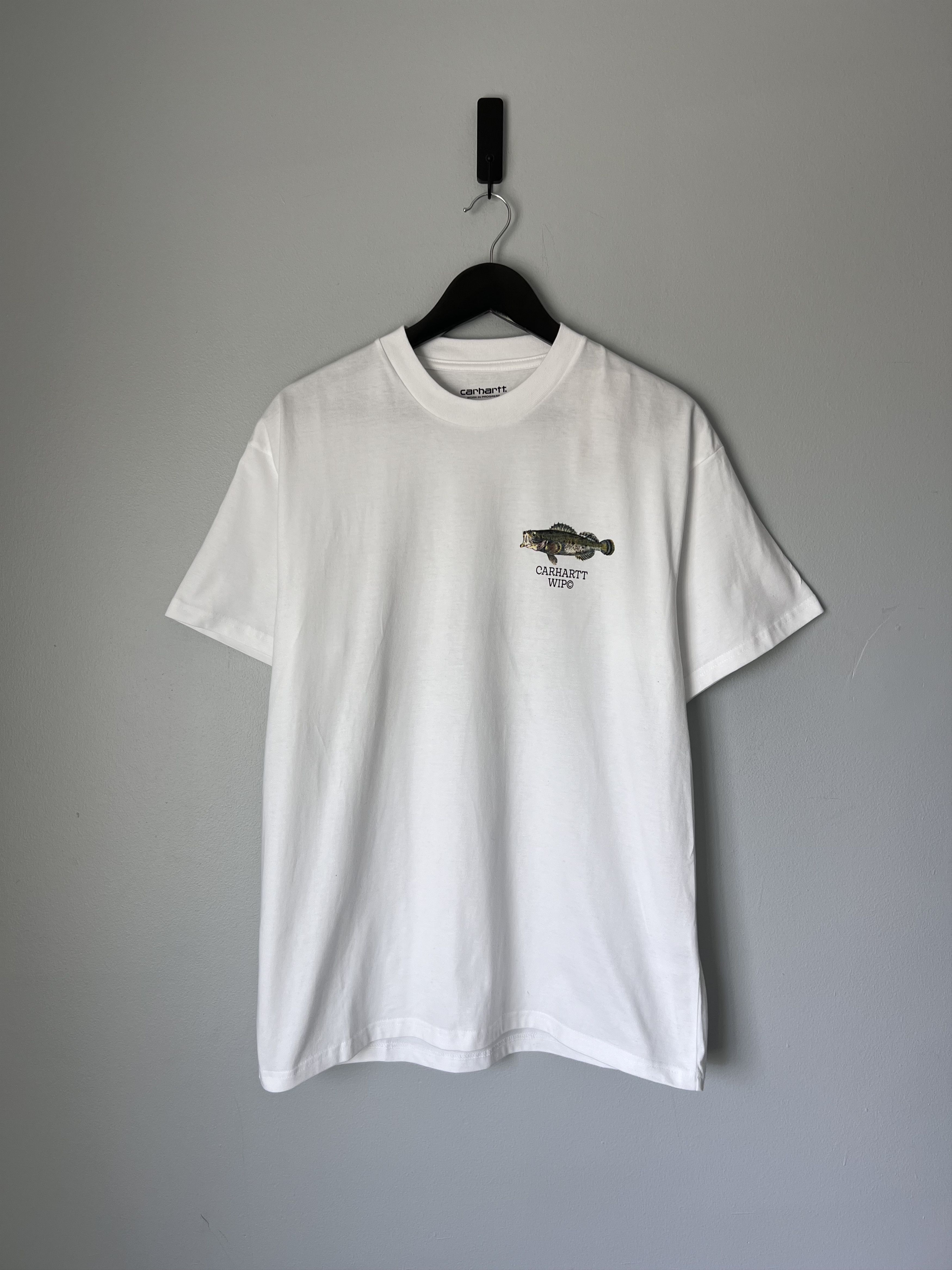 Carhartt Wip Carhartt WIP Fish Tee in White Size US S / EU 44-46 / 1 - 3 Thumbnail