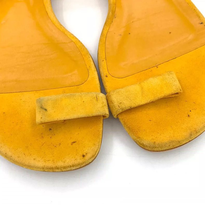Hermes Hermes Yellow Casual Strappy Sandals Size 40-2506 Size US 9.5 / IT 39.5 - 9 Thumbnail