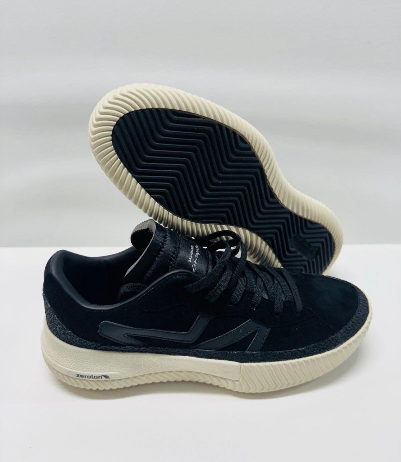 Brandblack Brandblack Downtown II Suede Black/Cream Size US 10 / EU 43 - 1 Thumbnail