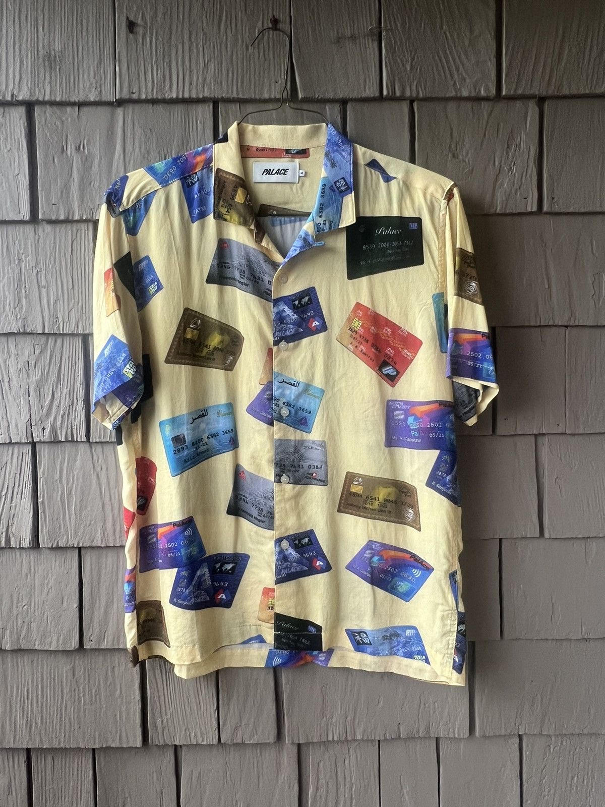 Palace Palace Contactless Shirt - Yellow (M) | Grailed
