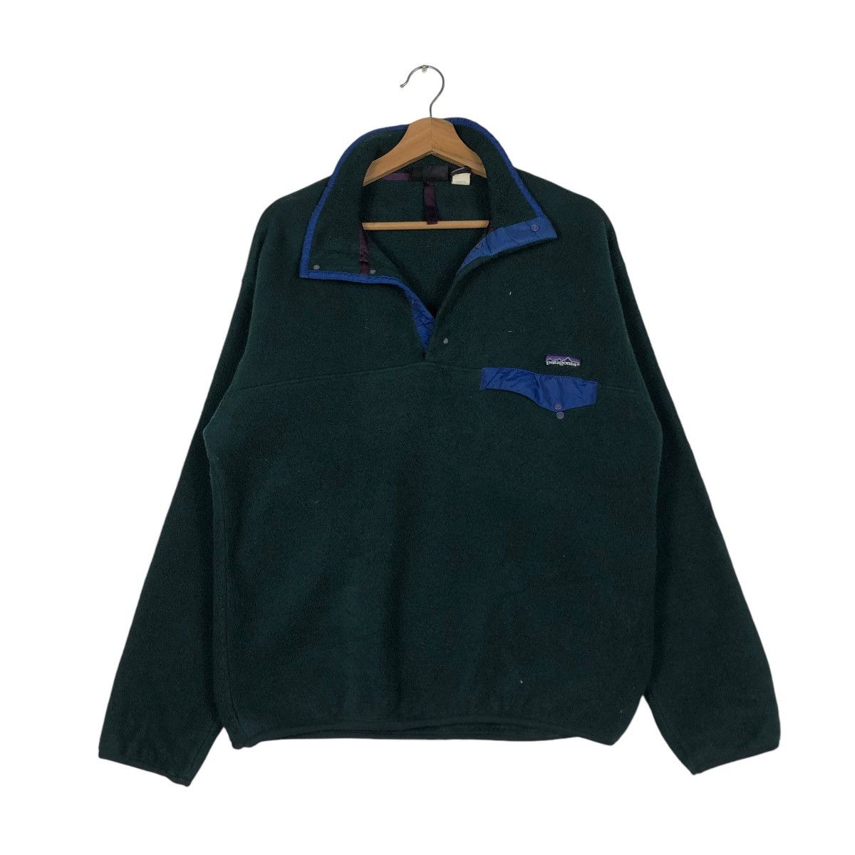 Patagonia 🔥VINTAGE FLEECE HALF BUTTON JACKET PATAGONIA Size US M / EU 48-50 / 2 - 13 Thumbnail