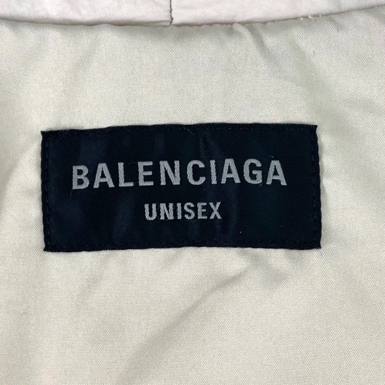 Balenciaga Balenciaga Nude pink logo embroidered hooded zipper down j Size L / US 10 / IT 46 - 6 Thumbnail