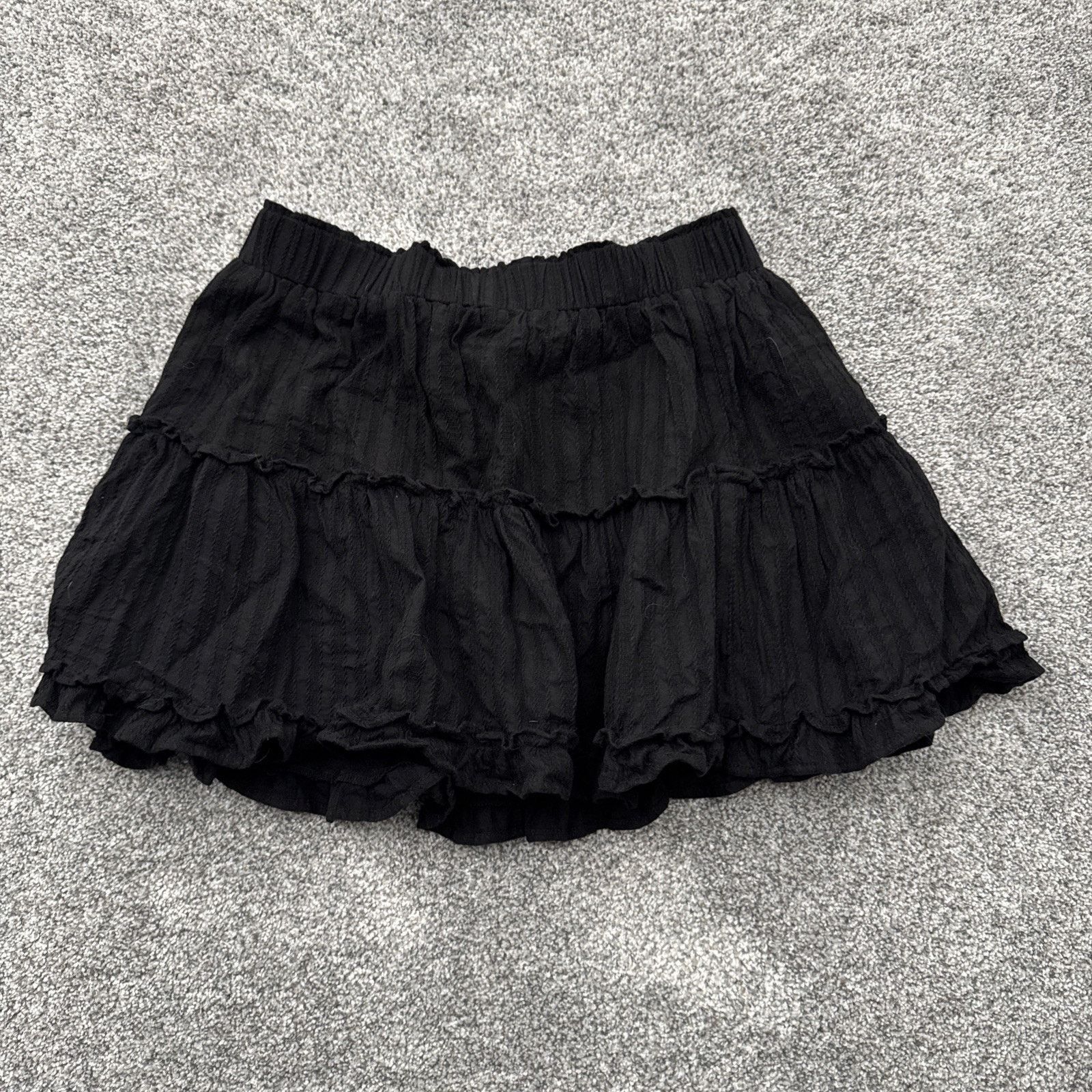 Other Polly Skirt Size 8 Boho Tiered Ruffle Coquette Whimsigoth Size 30" / US 8 / IT 44 - 6 Thumbnail